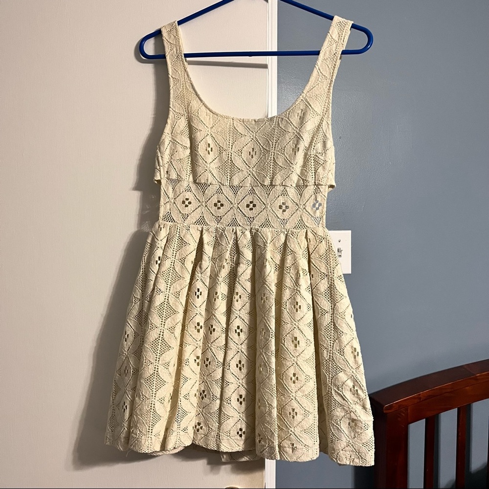 Free People lace vintage mini